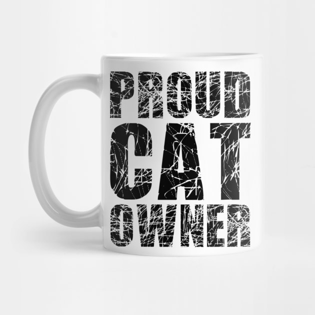 Proud Cat Owner by LefTEE Designs